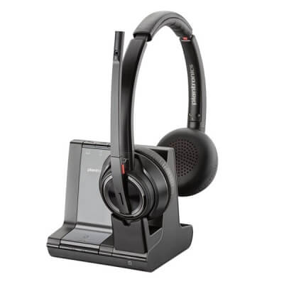 Plantronics Savi 8220-M Cordless 3-in-1 Microsoft Teams Headset